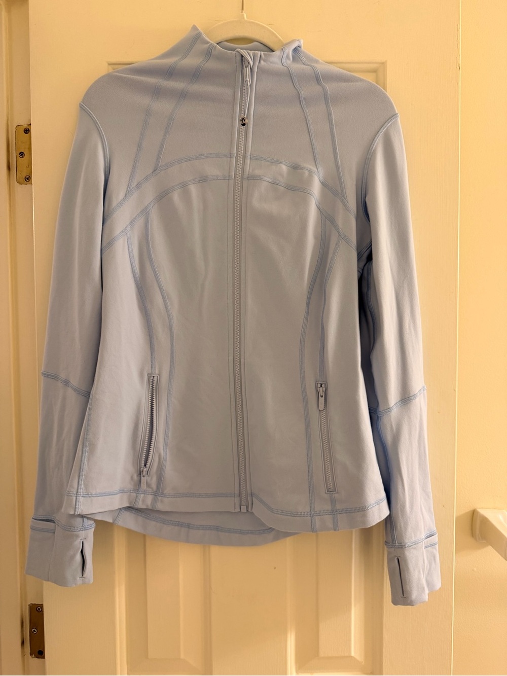 lululemon Define Jacket Women’s Light Blue Jacket - Performance Layer